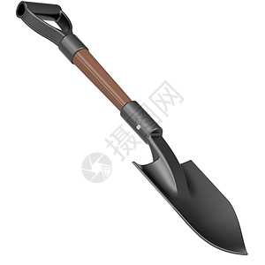 手控滑动棕色工作金属木头黑色白色园林工具背景图片