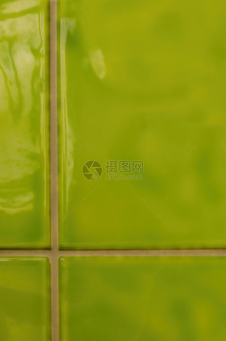 绿色绿色瓷砖浴室线条陶瓷正方形玻璃建筑学网格地面金子马赛克图片