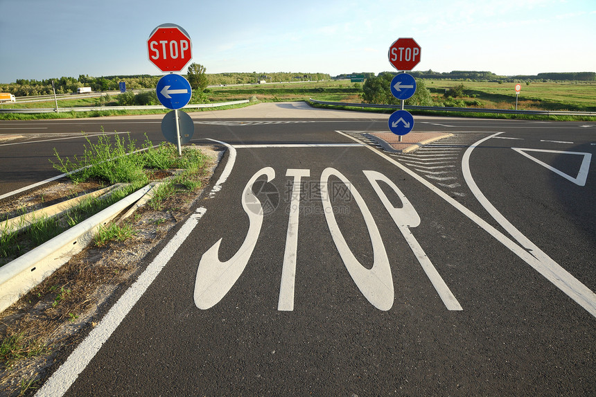 停止签名运输说明标志危险驾驶标签警告沥青安全旅行图片