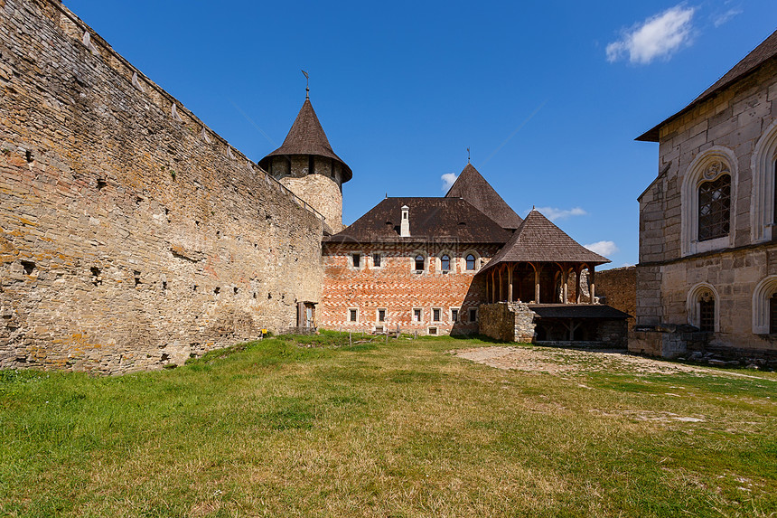 乌克兰历史城堡景点植被遗产巧克力建筑学建筑古董国家图片