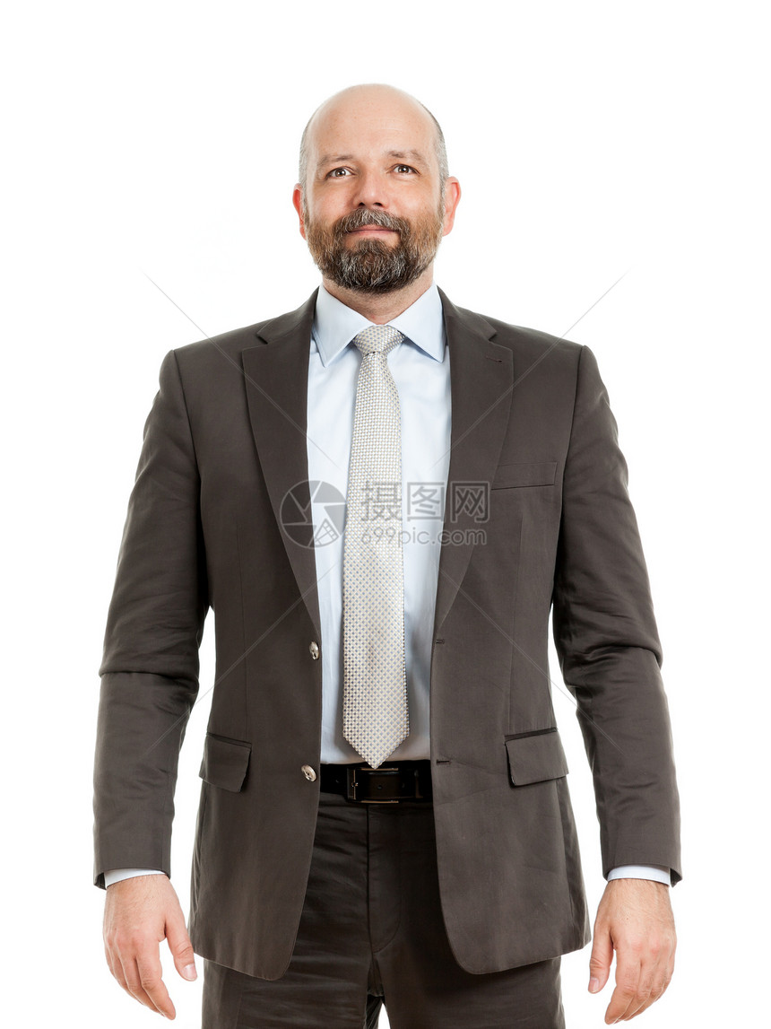 商务 商业和喜悦眼睛幸福头发职员男性蓝色男人刮胡子快乐图片