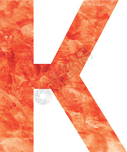 红皮番薯k 陆地字母设计图片