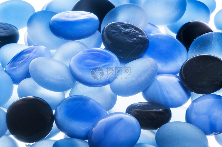 彩色宝石绿色蓝色矿物白色康复水晶矿物质珠宝岩石图片
