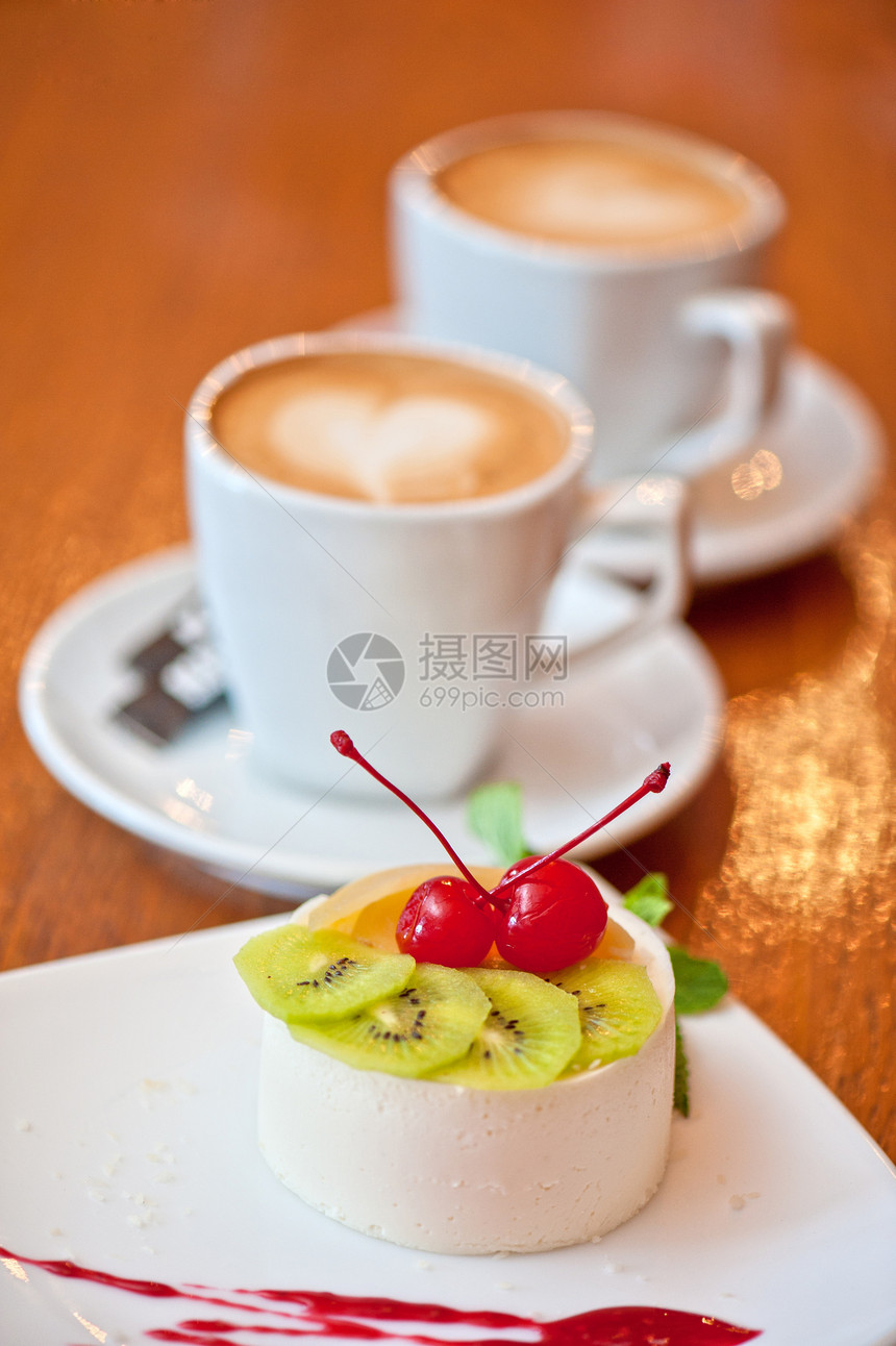 美味甜点奶油咖啡糖果生日小吃糕点美食馅饼奢华浆果图片