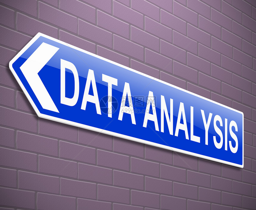 数据分析概念评价研究插图证据统计蓝色图片