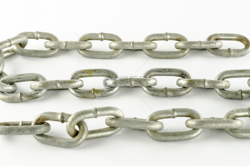 金属链自由压力白色活力链接收藏力量金属安全棕色图片