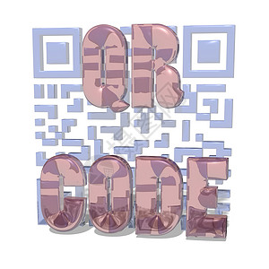 QR 代码概念邀请函电子商务二维码零售身份标签语言技术条码数据背景图片