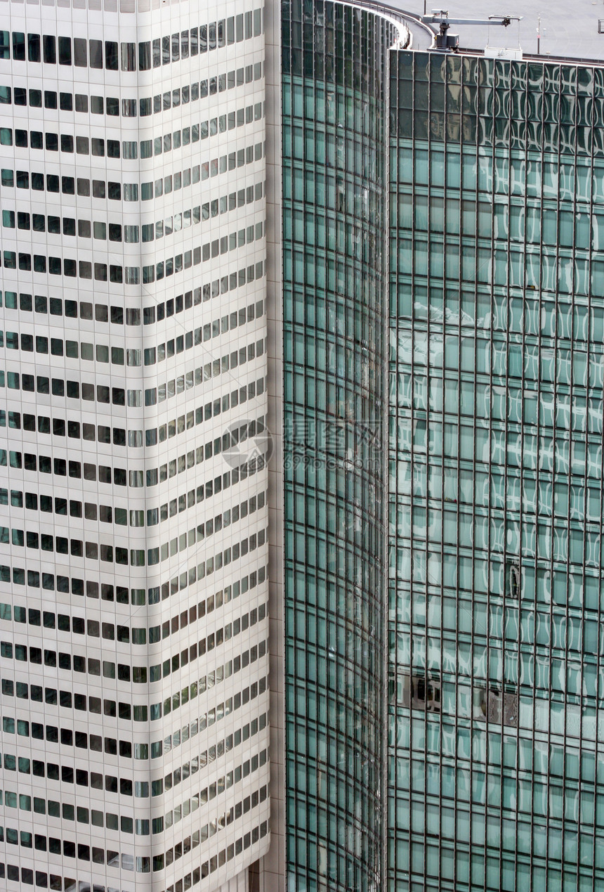 现代建筑鸟瞰图天际观光摩天大楼城市公寓正方形市中心住宅景观图片