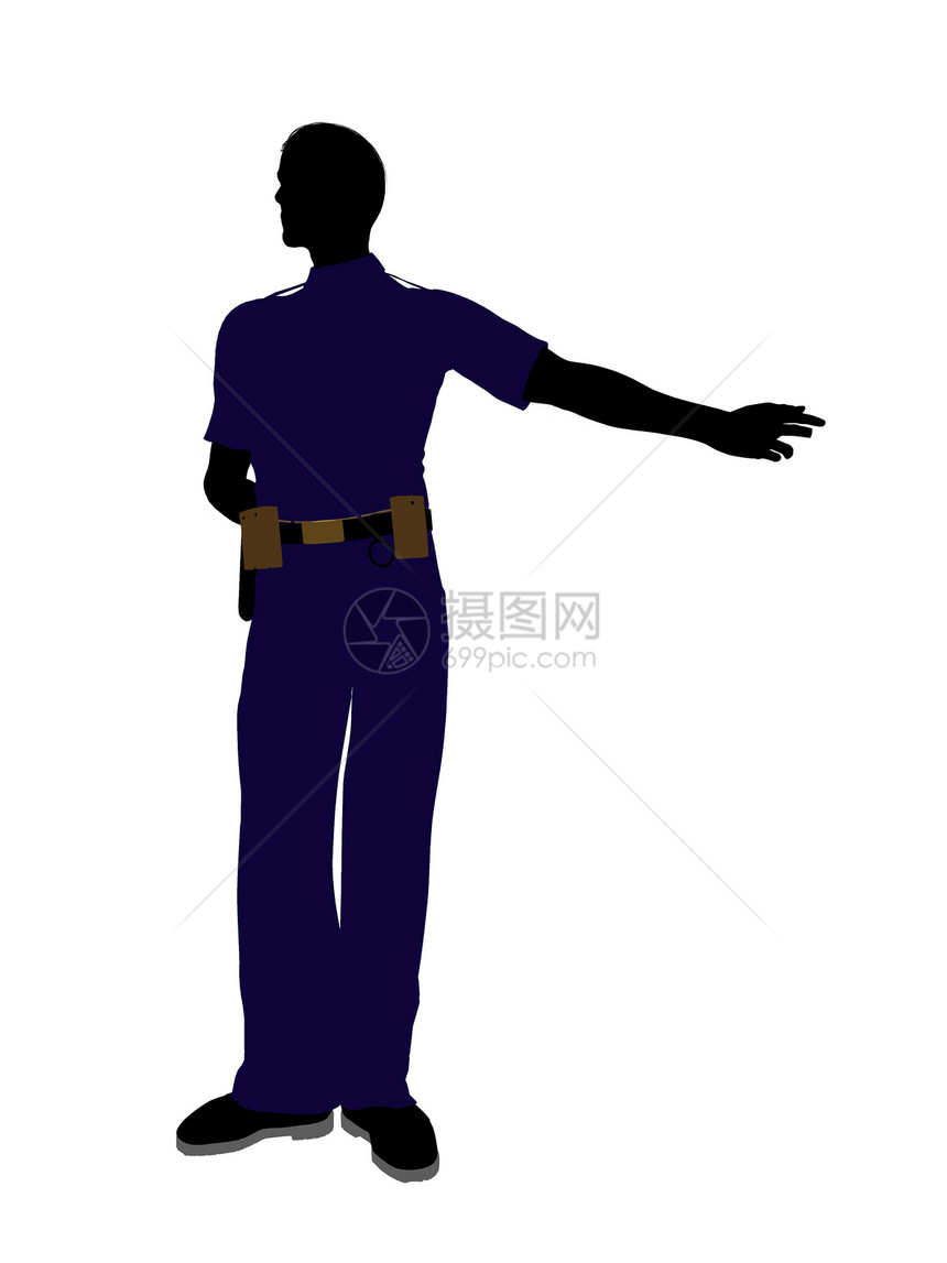 男警官 艺术 说明 静修插图部门巡逻员男人法律警察徽章执法剪影城市图片