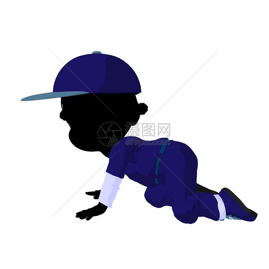 非洲裔美国小非洲棒球女孩说明 Silhouette插图女孩团队青少年游戏选手棒球盘子孩子艺术图片