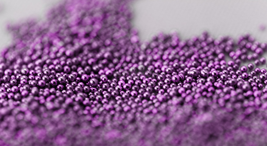 紫球工艺爱好指甲颗粒剂珠宝材料团体大理石圆圈宏观图片