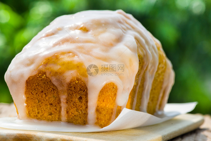 甜香草香草果饼图片