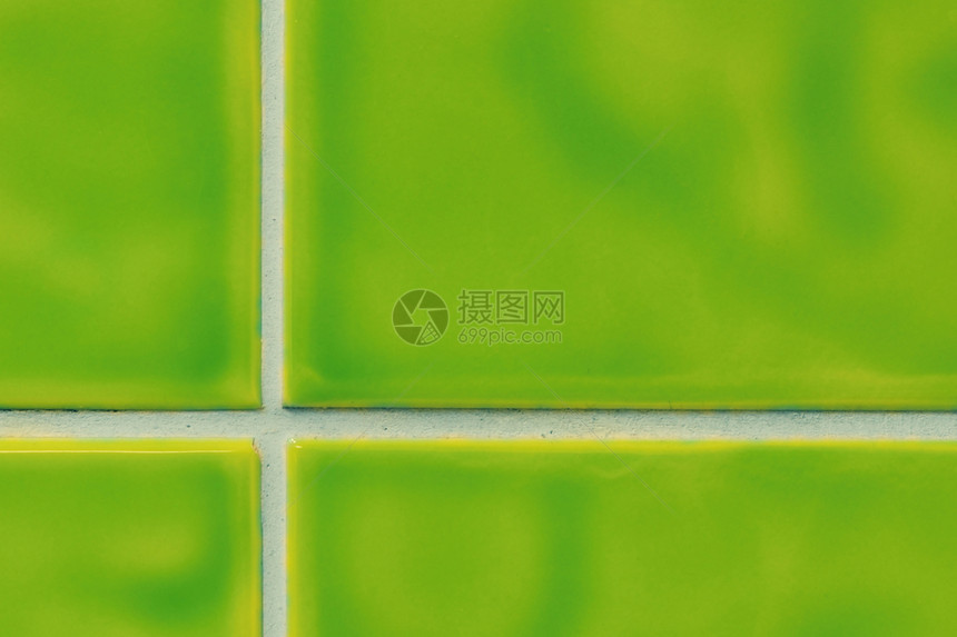 绿色绿色瓷砖陶瓷插图风格装饰网格金子制品线条正方形地面图片