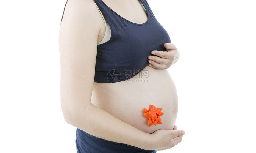 怀孕母性保健成人家庭母亲拥抱女性喜悦妻子腹部图片
