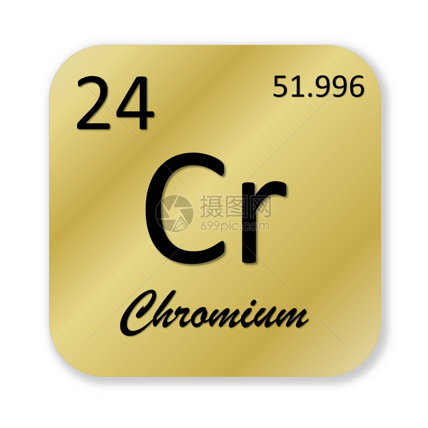 铬元素桌子化学科学白色物理物质重量实验室原子金子图片
