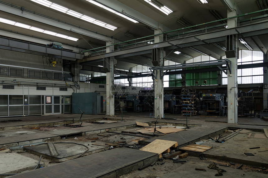 废弃冶金加工厂蒸汽工具冶金房间建筑学机器工厂起重机金属灯光图片