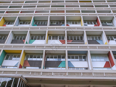 柏林建筑学团结社论单元居住住房高清图片