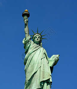 自由女神像  纽约市  08火炬历史性地标雕像自由女神自由国家历史背景图片