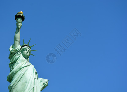 自由女神像  纽约市  33历史性历史自由女神地标国家火炬雕像自由背景图片