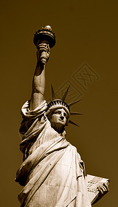 自由女神像  纽约市  33历史性地标国家自由历史火炬自由女神雕像背景图片