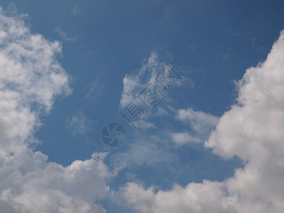 蓝蓝天空天气太阳材料晴天白色多云背景图片