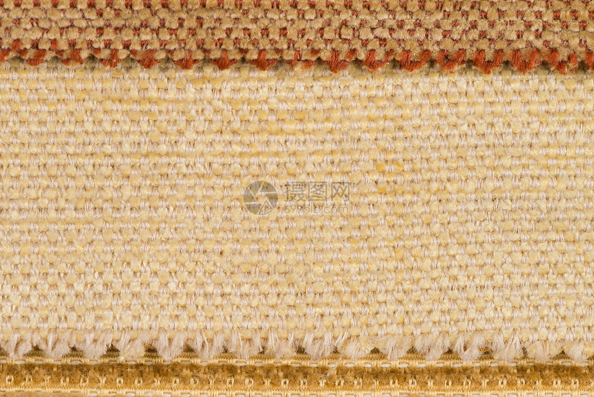 黄黄织物亚麻麻布纺织品纹理帆布编织材料纤维黄色图片