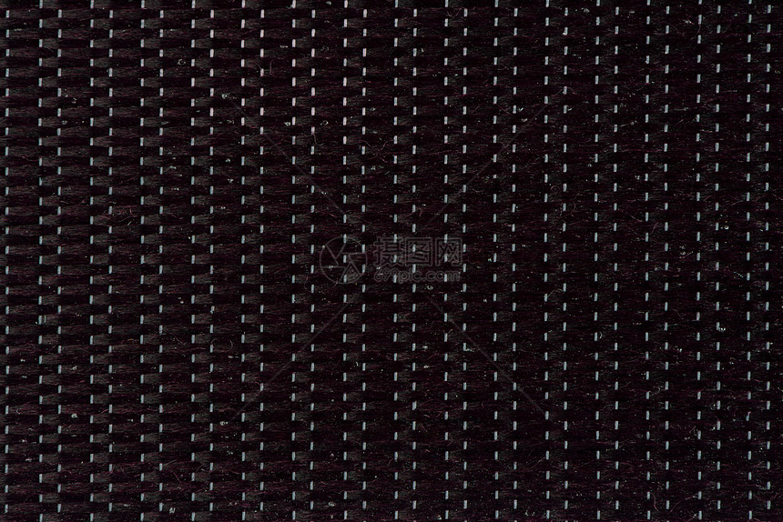 黑织物布料黑色编织柳条水平树脂棕色条纹材料赭石图片