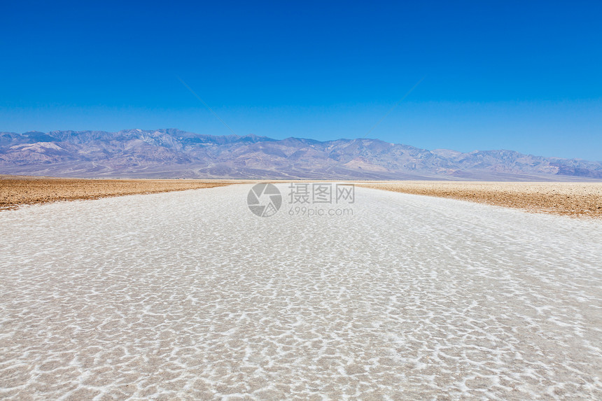 坏水点天空干旱死亡盆地公园白色环境风景国家沙漠图片