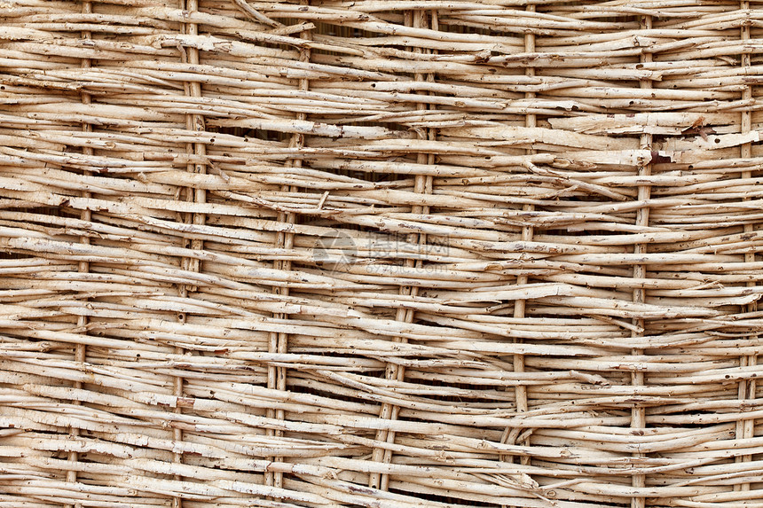 鼠列背景工艺材料稻草宏观编织褐色纤维篮子线条建造图片