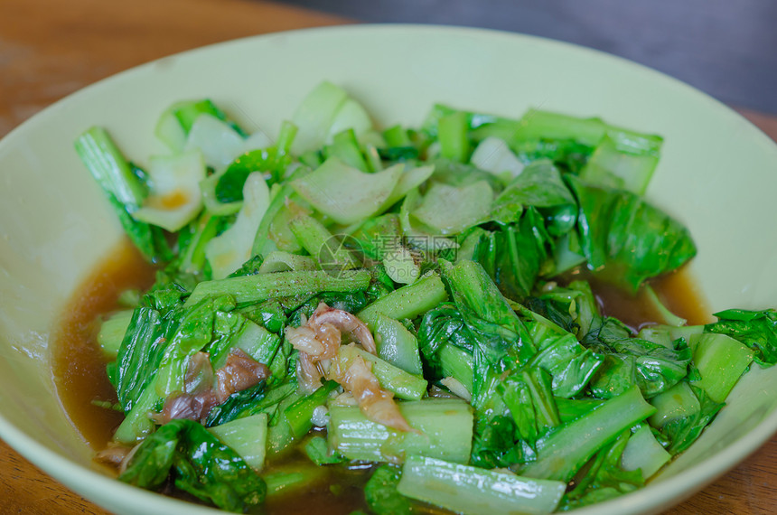 搅拌炒蔬菜美食健康盘子食物绿色图片