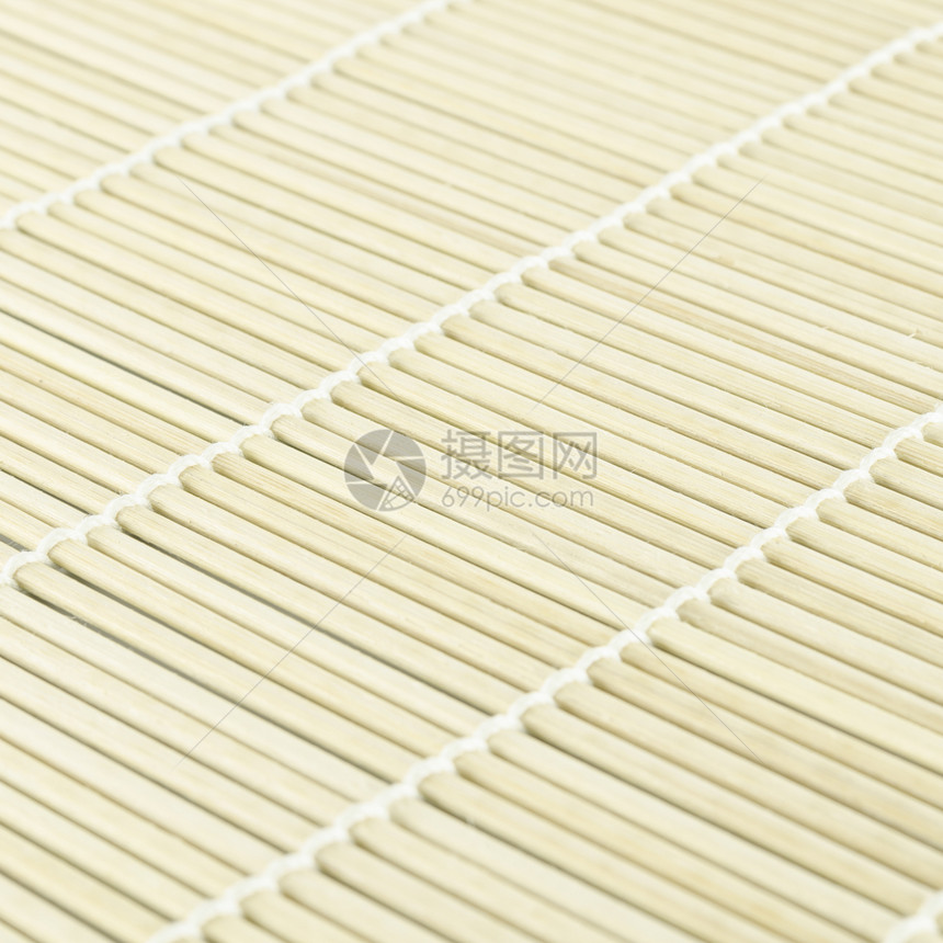 寿司垫材料厨房棕色竹子木头条纹线条软垫文化黄色图片