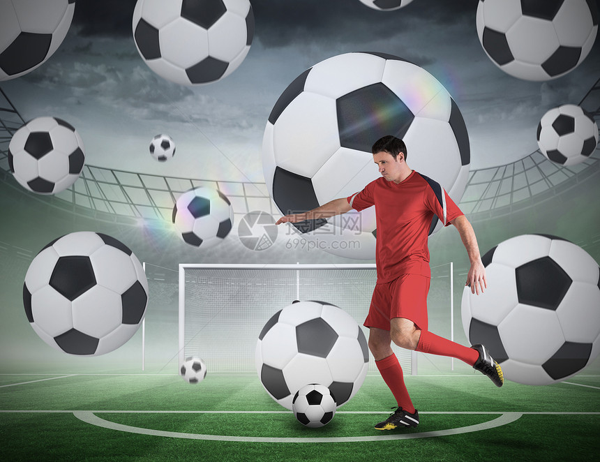 足球运动员即将受罚的球员运动计算机守门员活动皮革男性齿轮门柱世界竞争对手图片