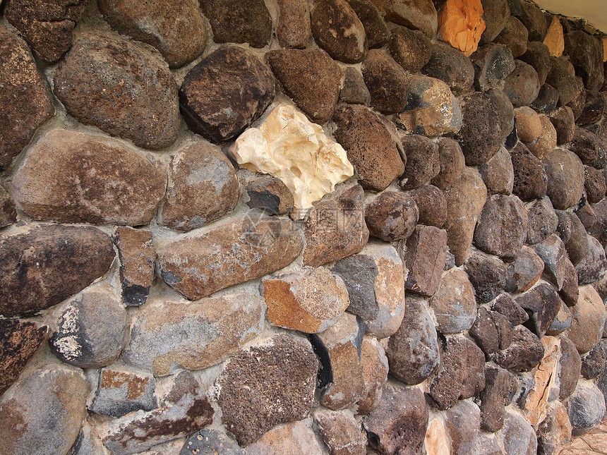 石墙纹理房子建筑力量鹅卵石水泥风格老化装饰岩石栅栏图片