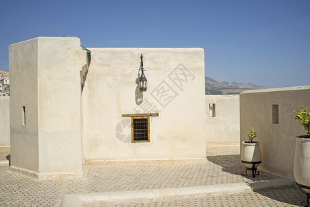 摩洛哥建筑背景图片