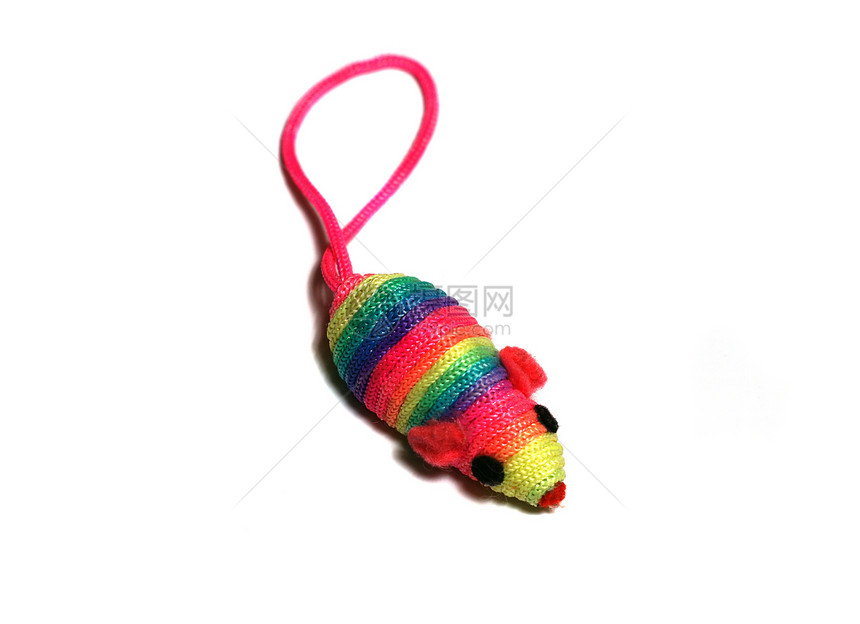 色彩多彩的彩虹玩具鼠标图片