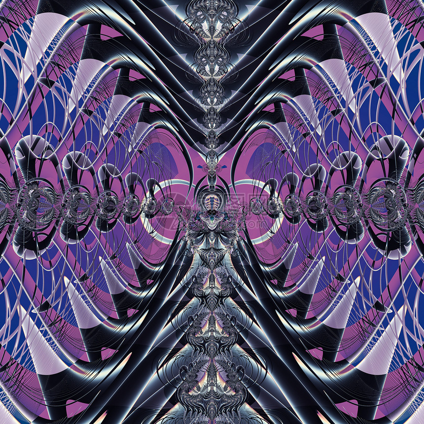 紫色银河图片