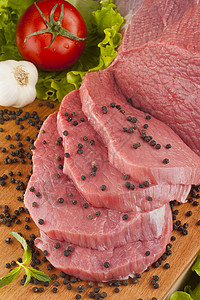 肉肉块炖肉白色红色香肠食物牛肉羊排饮食猪肉背景图片