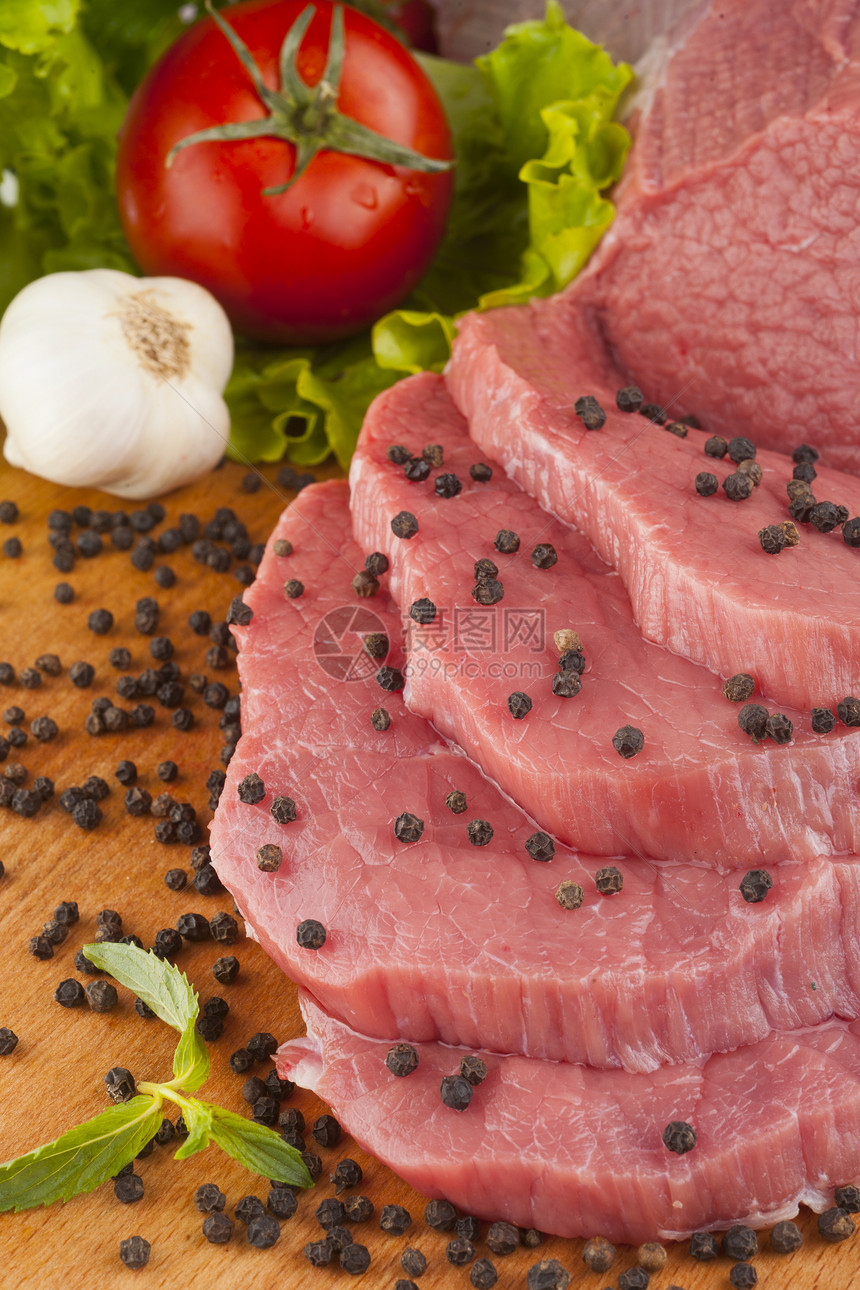 肉牛肉白色香肠羊腿炖肉羊排猪排食物肉块红色图片