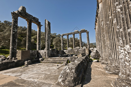 科迪利亚寺庙旅游目的地高清图片