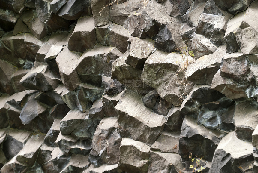 德国的火山公园斯坦火山材料地质学石头岩石旅行火山岩山脉图片
