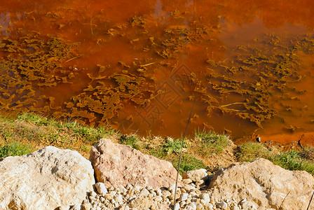 土制水红色金属乡村岩石背景图片