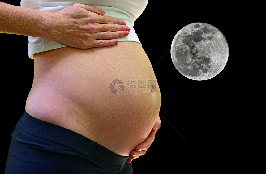 孕期和满月图片