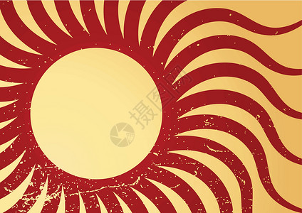 垃圾背景艺术金子墙纸红色装饰品插图太阳边界风格框架背景图片