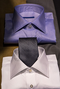 男性衬衫绅士棉布衣柜零售领带衣服衣领销售量织物纺织品背景图片