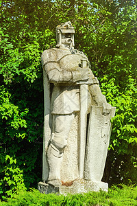 骑士纪念碑背景图片