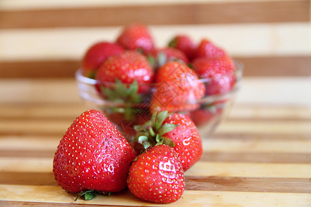 草莓甜点季节红色健康维生素背景图片