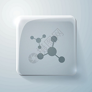 原子 分子 玻璃方图标阴影力量化学质子大学教育电子活力科学电脑背景图片