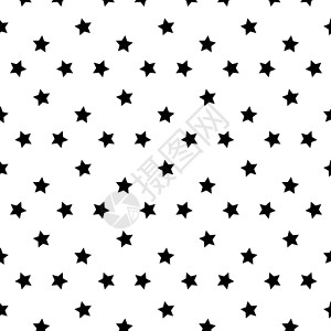 星星无缝模式白色纺织品材料墙纸荣耀派对织物创造力绘画网络背景图片