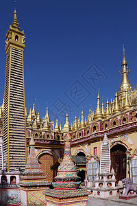 缅甸Monywa的背景图片