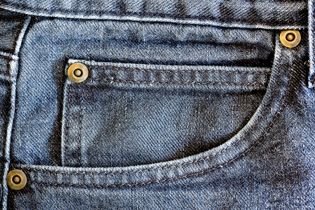蓝色牛仔裤纺织品材料棉布裤子牛仔布服装背景图片